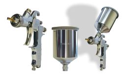 GRAVITY SPRAY GUN HVLP 1.3MM/ALUMINUM CUP (600ML)